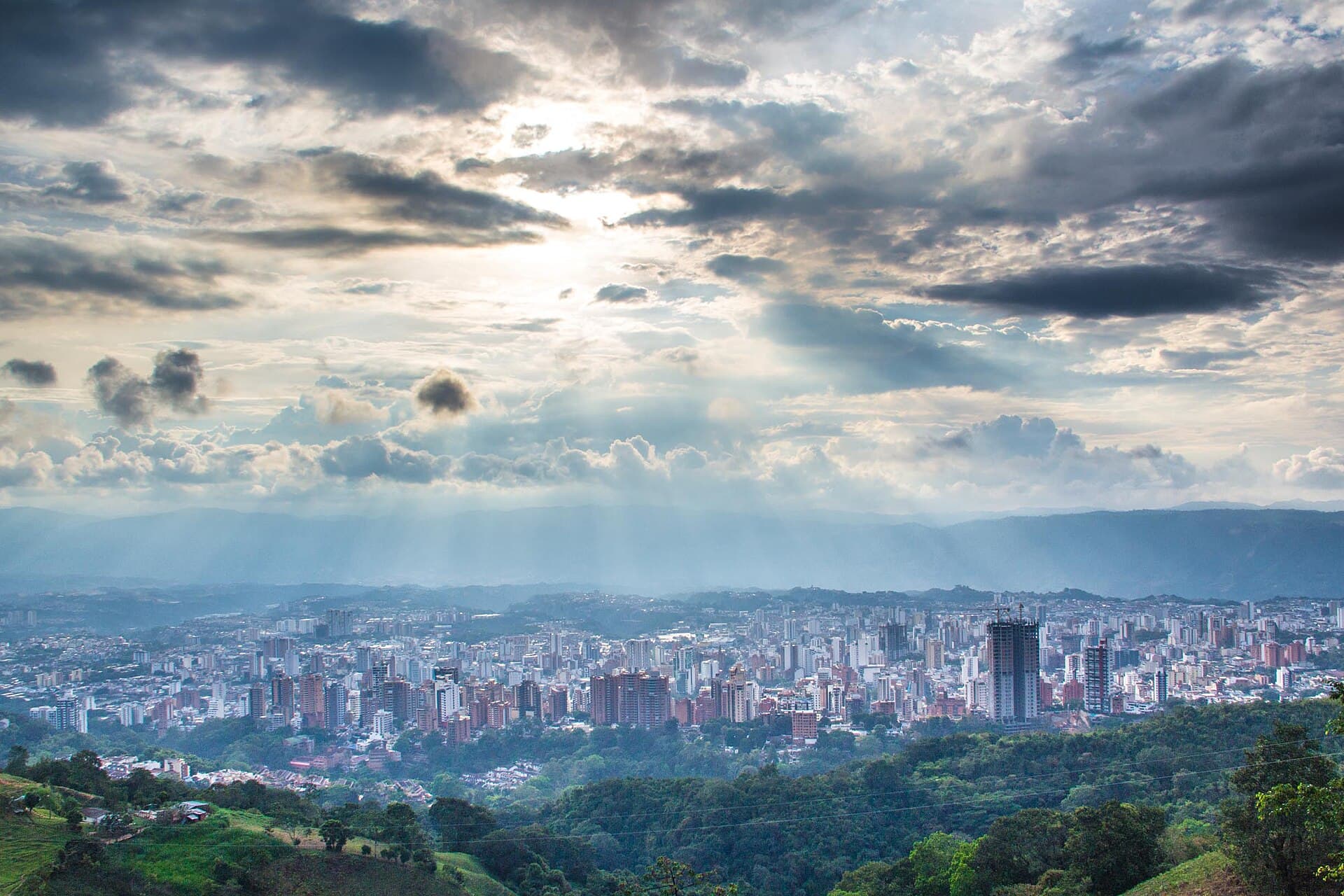 Bucaramanga desde mirador