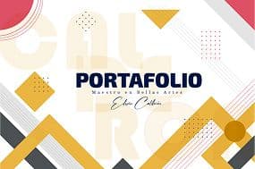 Portafolio Maestro Edwin Calderon